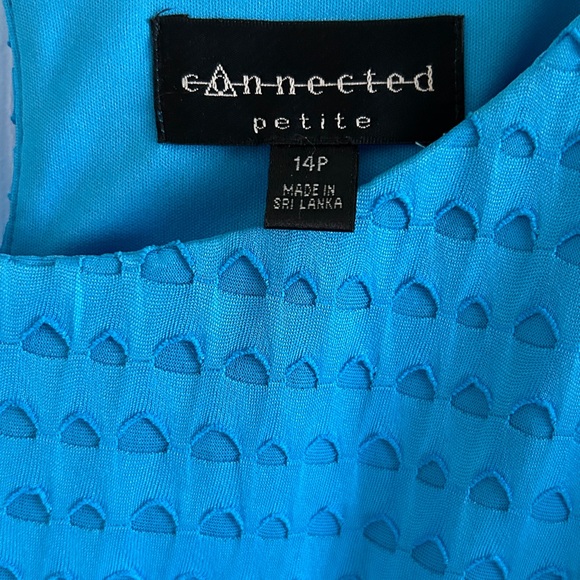 Connected Blue Dress - Picture 3 of 7